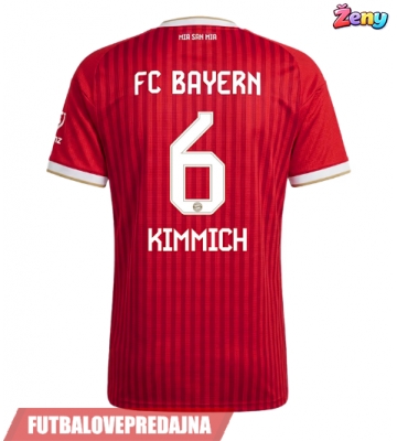 Lacne Ženy Futbalové dres Bayern Munich Joshua Kimmich #6 2026-27 Krátky Rukáv - Domáci